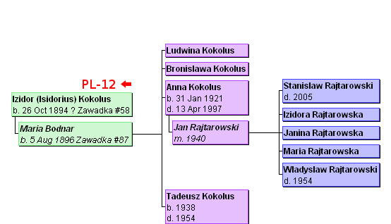 PL-12 Izidor (Isidorius) Kokolus